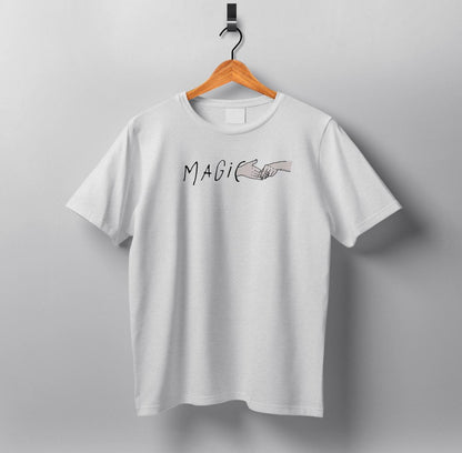 'Magic' Unisex Eco White T-shirt