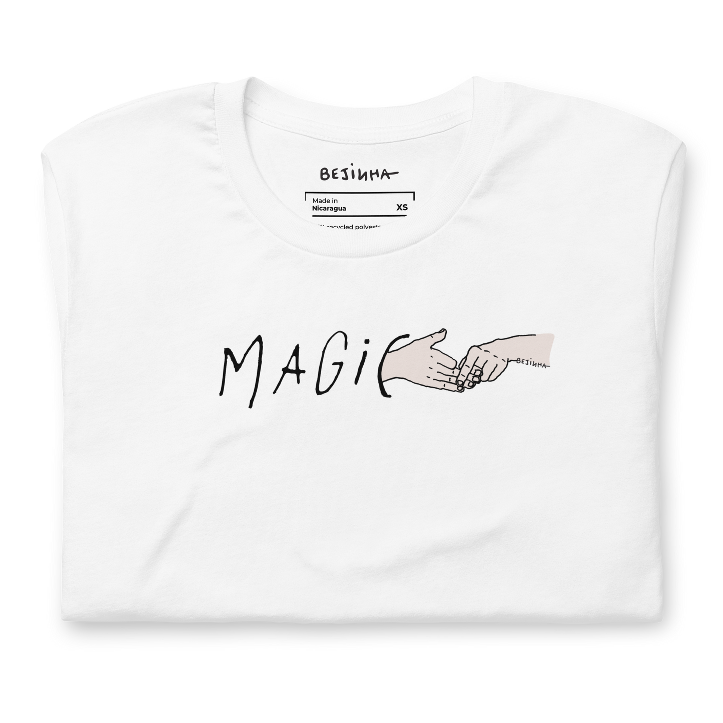 'Magic' Unisex Eco White T-shirt