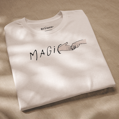 'Magic' Unisex Eco White T-shirt